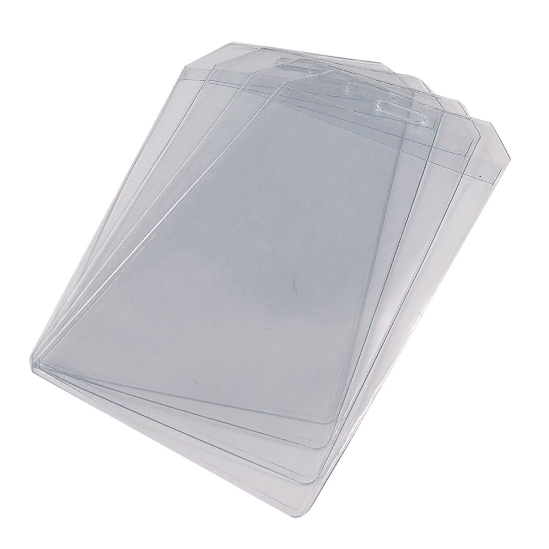 ID Pouch Clear PVC Portrait 63x90mm Pack of 20